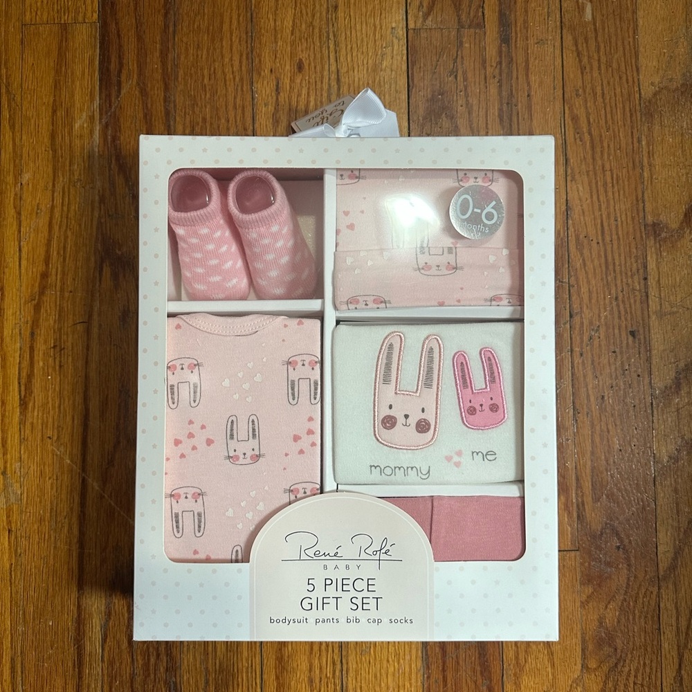 Rene Rofe White Baby Gift Set